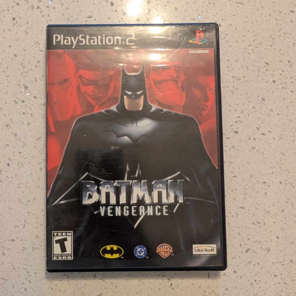 Batman Vengeance (Sony Playstation 2) PS2 Black Label Complete W/ Manual